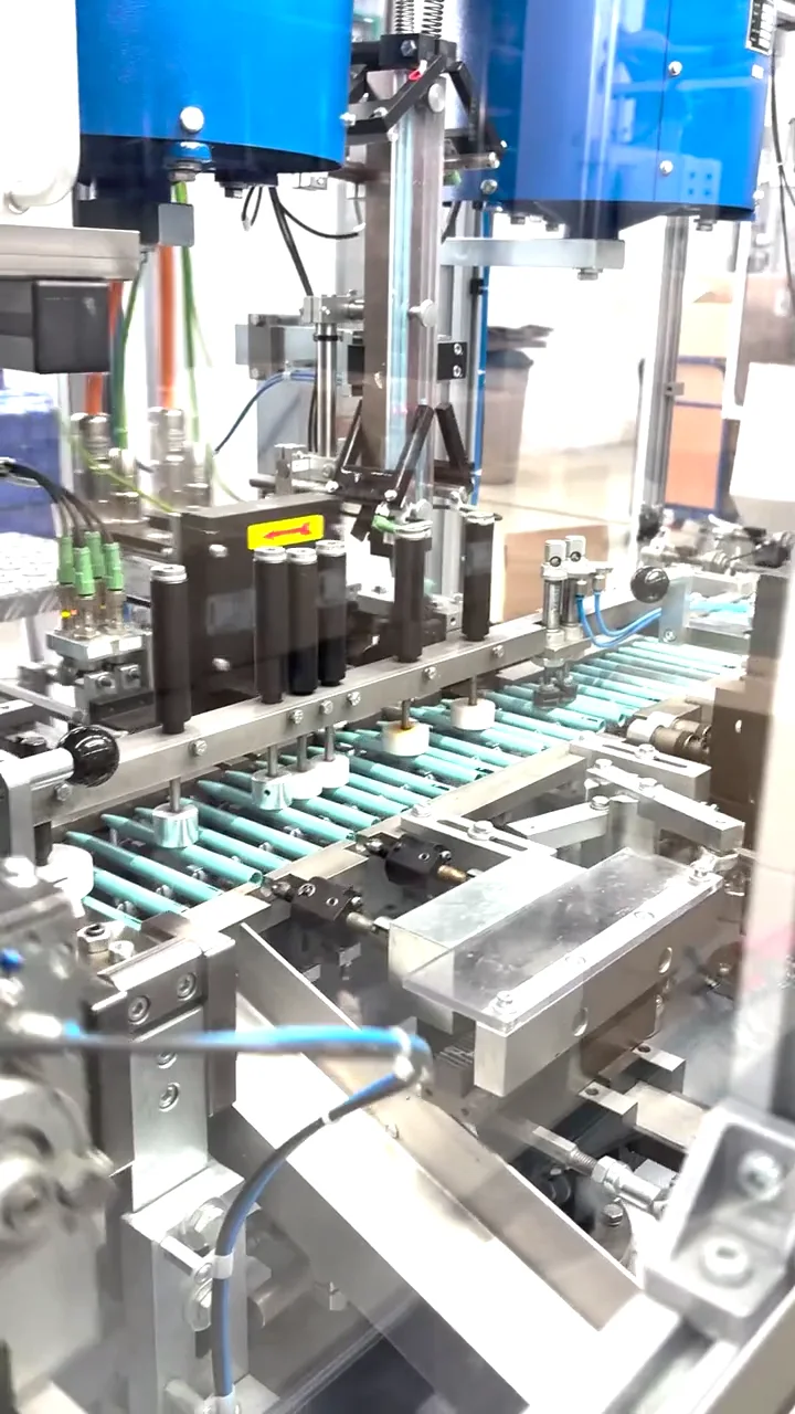 Impresión de bolígrafos Senator en la línea de producción